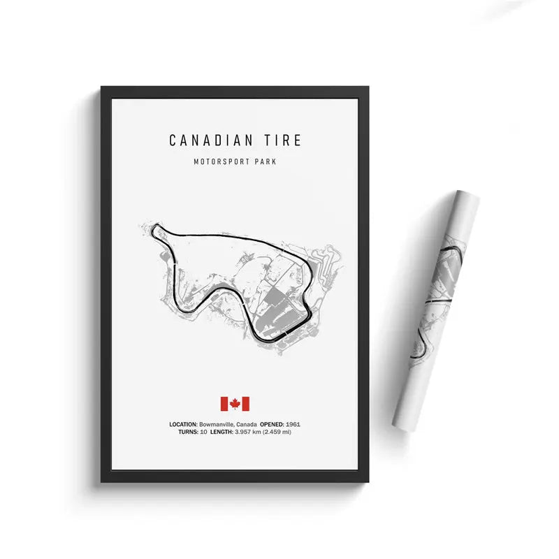 Formula 1 International Track Circuit Canvas