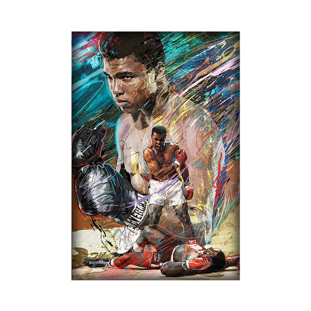 Boxing Champion Street Graffiti Posters Many Options Available