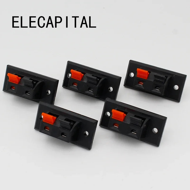 5 Pcs 2 Positions Connector Terminal