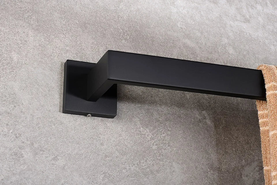 Matte Black Bathroom Hardware Sets