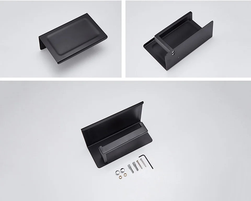 Matte Black Bathroom Hardware Sets