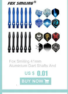 Fox Smiling Dart Shafts And Pattern Darts Flights