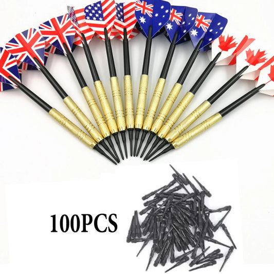 14g 12 PCS Soft Tip Darts Set With100 Extra Plastic Tips