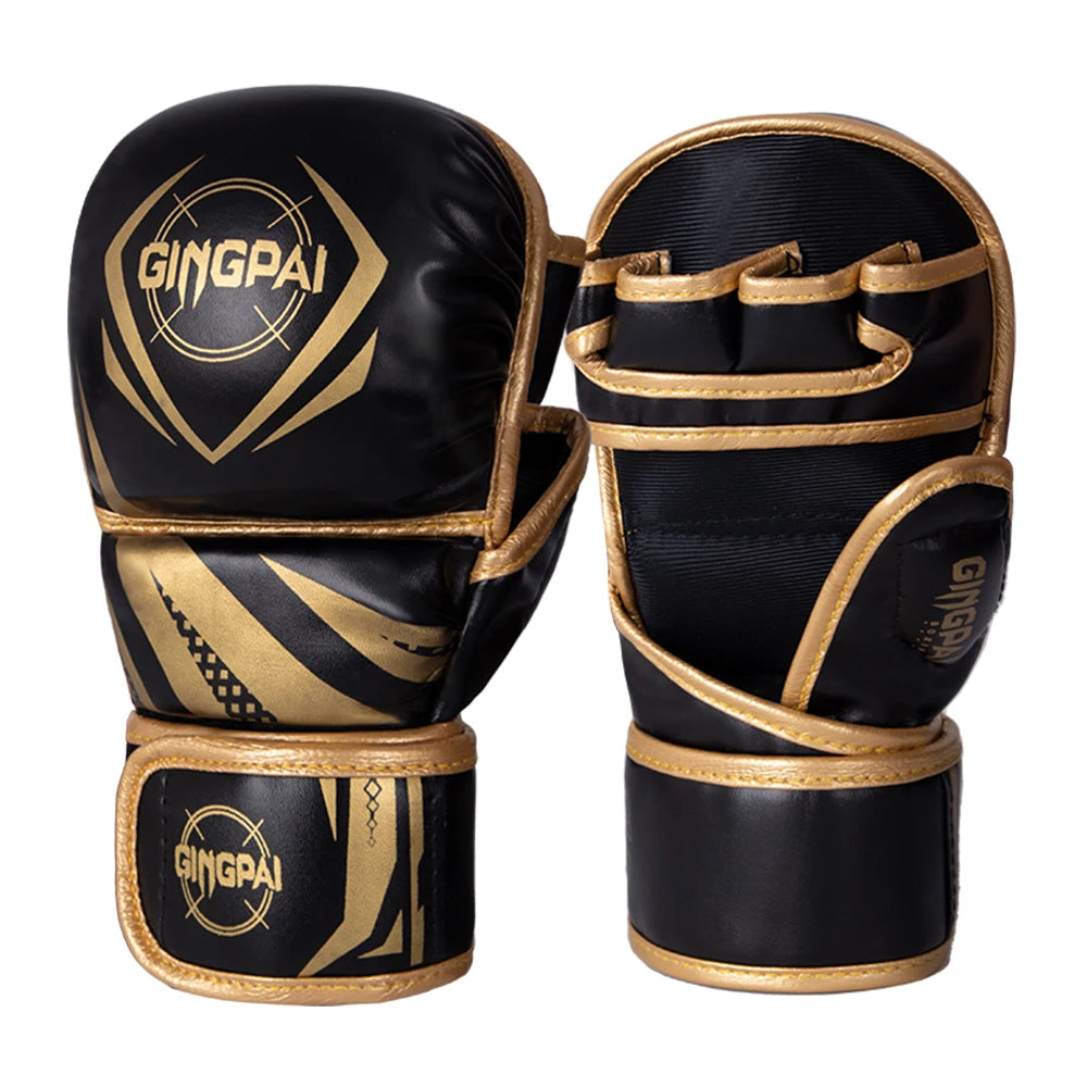 Professional MMA Half-Finger Boxing Gloves