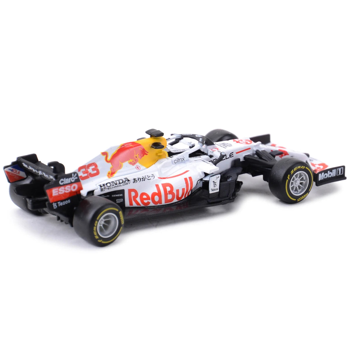 Bburago 1:43 2021 Red Bull RB16B #33 Turkey F1 Formula Car Collectible Model