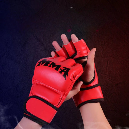 Boxing Gloves MMA Kickboxing Half Finger Glove