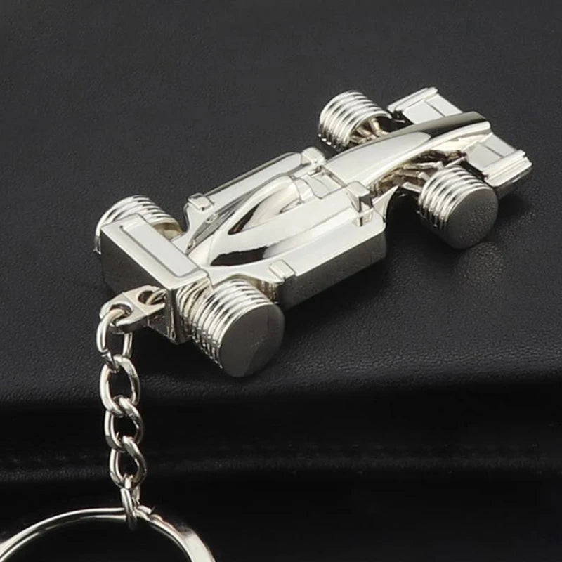 Fashion Formula 1 Racing Car Pendant Keychain