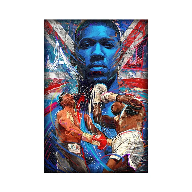 Boxing Champion Street Graffiti Posters Many Options Available