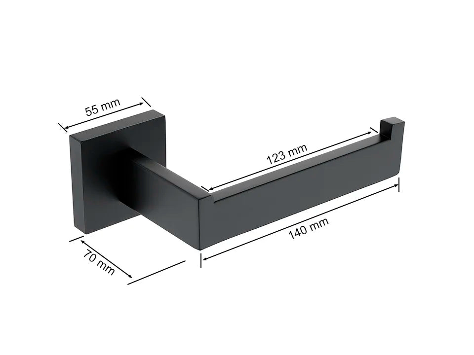 Matte Black Bathroom Hardware Sets