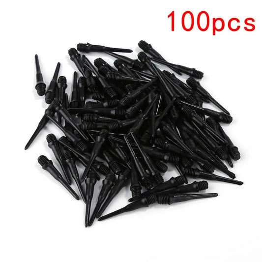 100PCS High Precision Plastic Dart Stems Durable Soft Tip Points Set