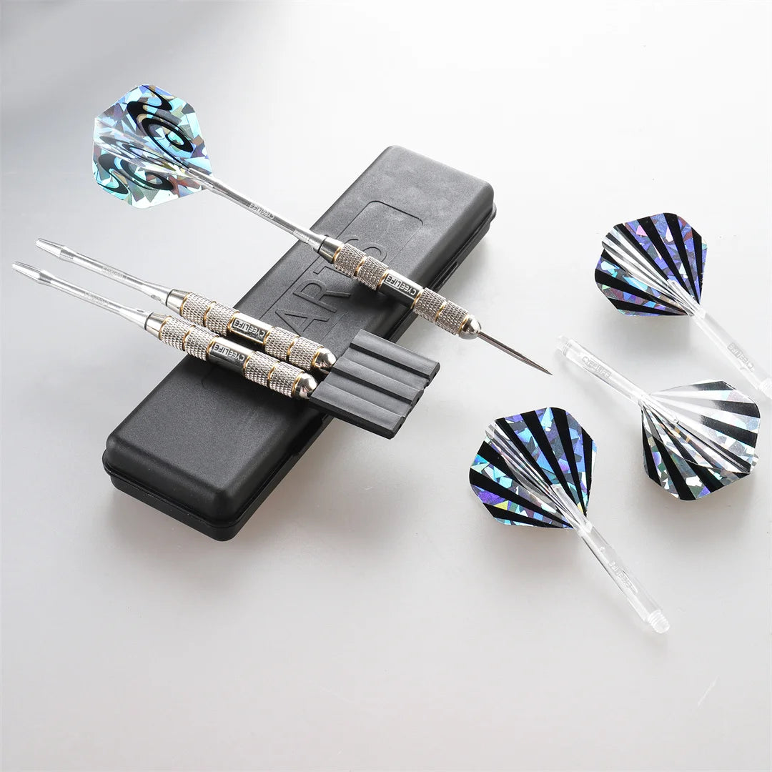 24g CyeeLife Dart Set 3PCS Darts, Flights, Case