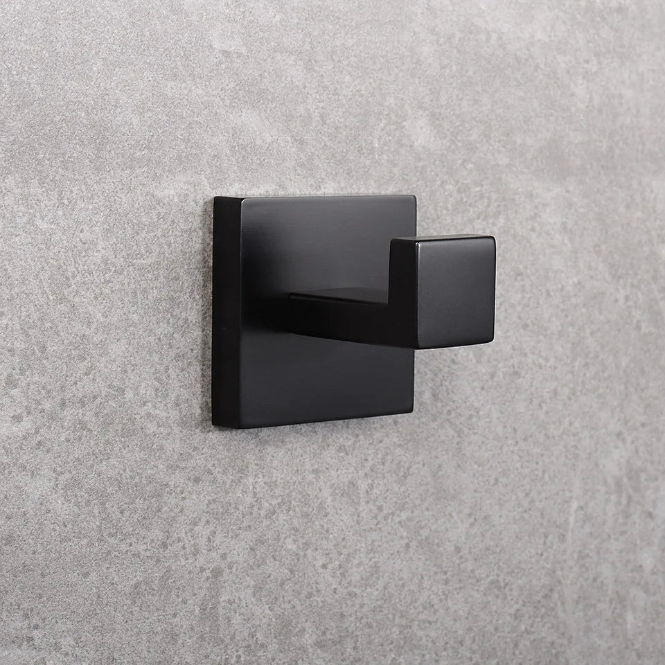 Matte Black Bathroom Hardware Sets