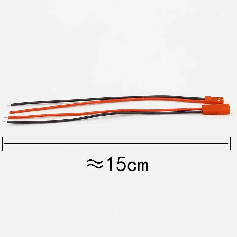 IMC Hot 10 Pairs 150mm JST Connector Plug Cable Male+Female for RC Battery