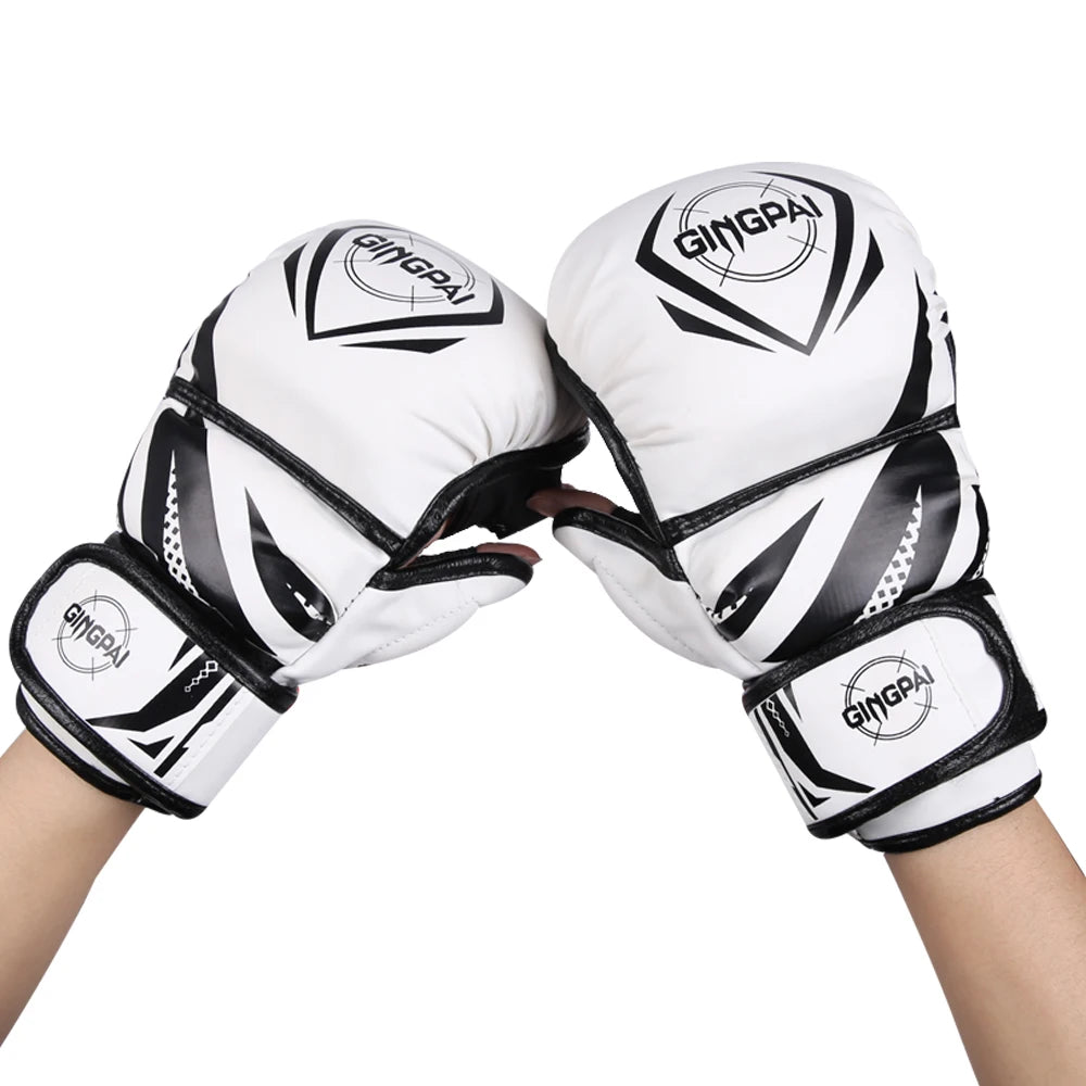 Professional MMA Half-Finger Boxing Gloves