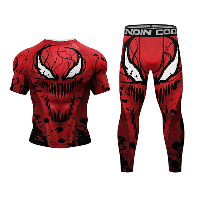 MMA T-shirt Shorts Set