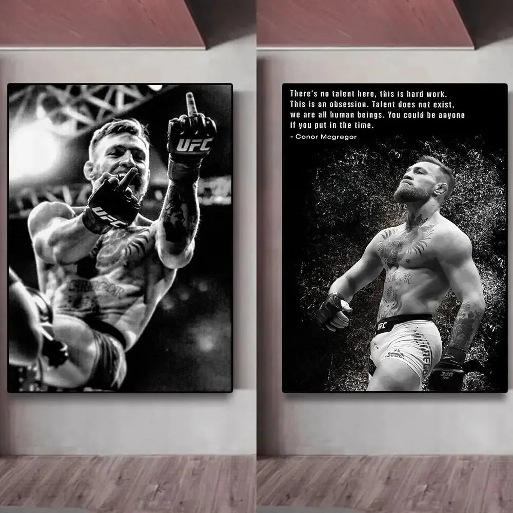 Conor McGregor Poster Canvas Print Different Styles Available