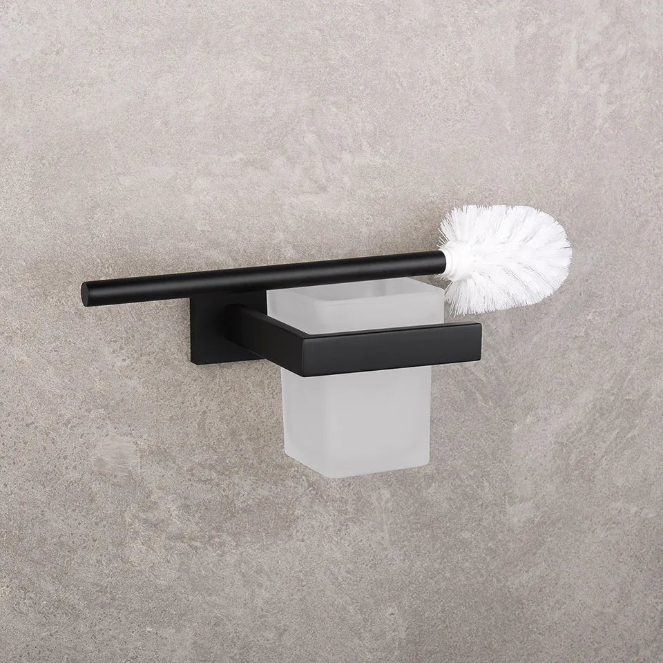 Matte Black Bathroom Hardware Sets