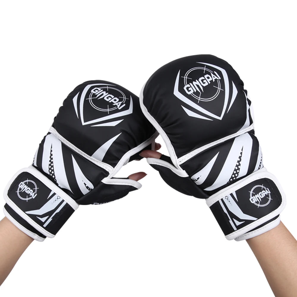 Professional MMA Half-Finger Boxing Gloves