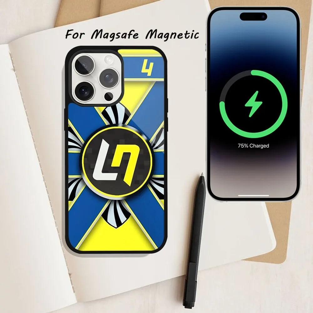 Formula 1 Lando Norris Wireless Charging Phone Case