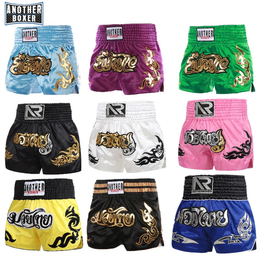 Muay Thai Shorts MMA Fighting Clothing for Men for Boxing