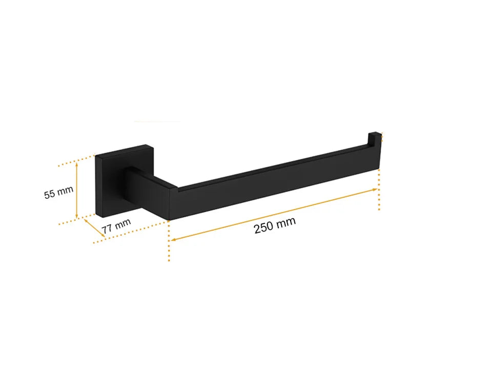 Matte Black Bathroom Hardware Sets