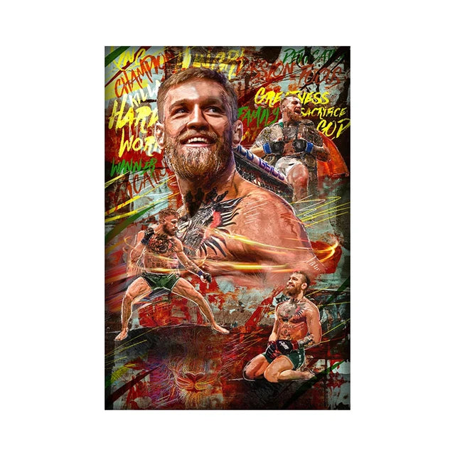 Boxing Champion Street Graffiti Posters Many Options Available