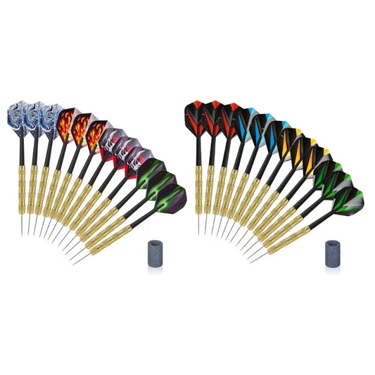 14g Iron Set of 12pcs Steel Tip Professional Darts