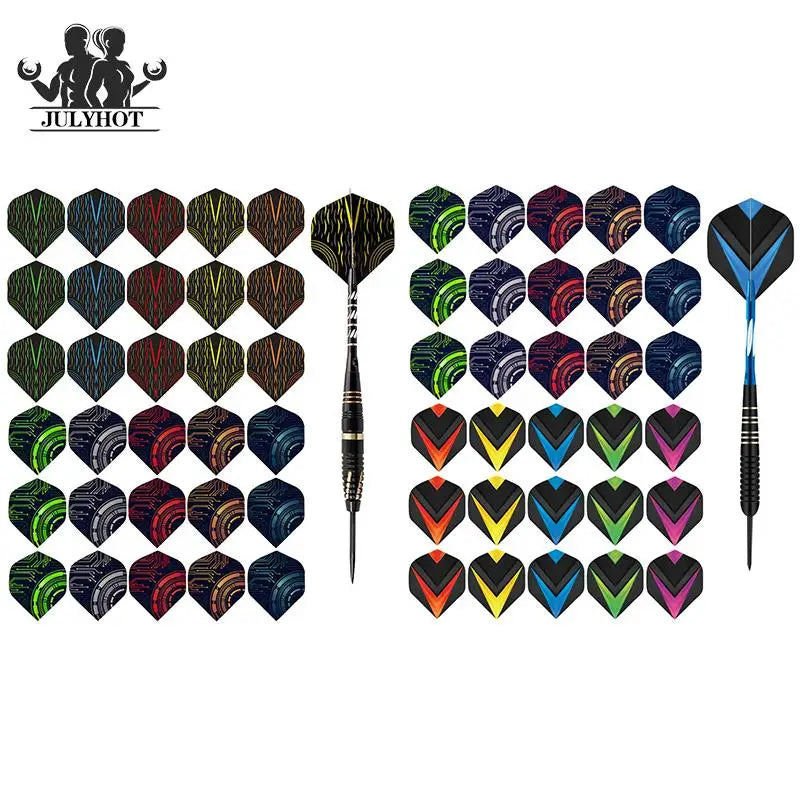 15/21/30Pcs Cool Standard Dart Flights