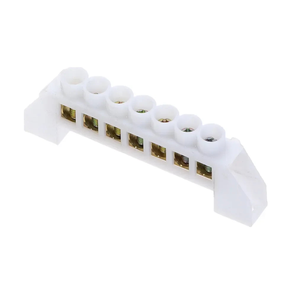 1Pcs Screw Brass Din Rail Terminal Block Earth and Neutral Blocks