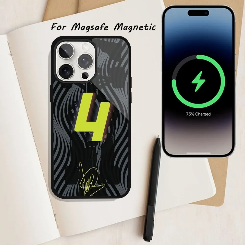 Formula 1 Lando Norris Wireless Charging Phone Case