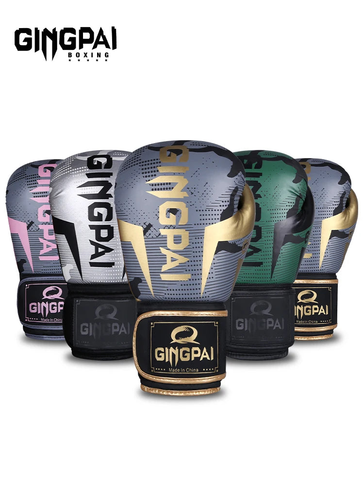 6oz/8oz/10oz/12oz High Quality Leather Wear-Resistant And Breathable Boxing Gloves For Sanda Training, Thickened Protective Combat Gloves Stylish Branded Boxing Gear Sports Clothing