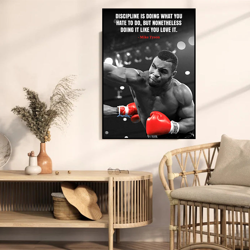 Boxing Mike Tyson Art Posters Variety of Styles