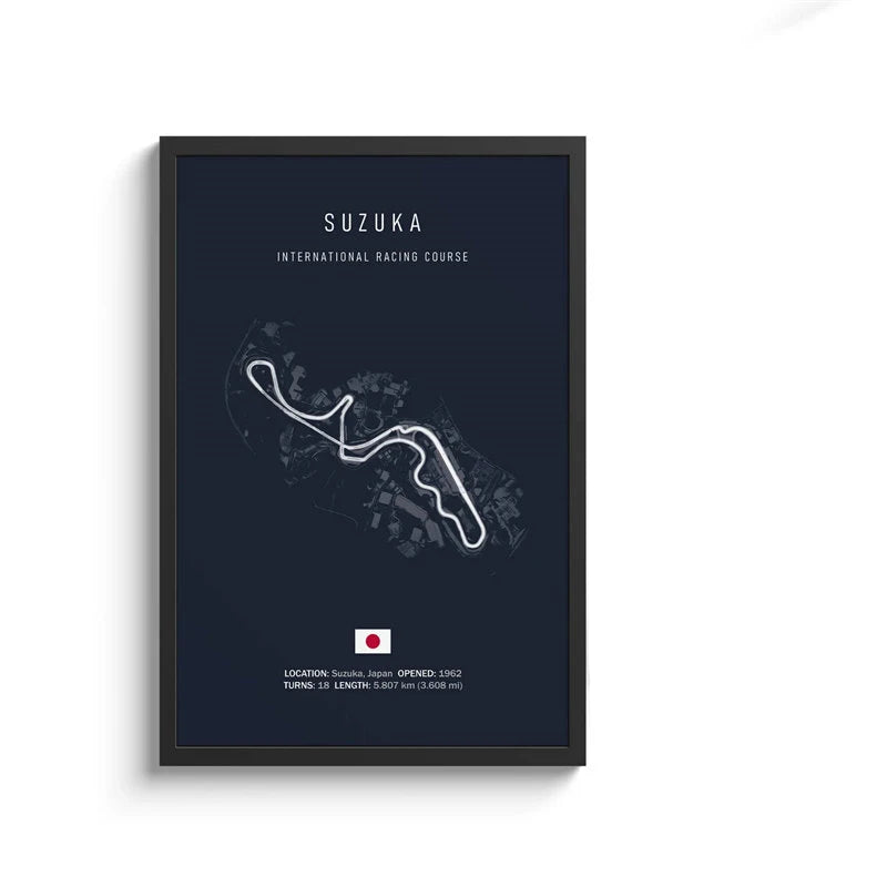 Formula 1 International Track Circuit Canvas