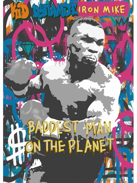 Boxing Champion Street Graffiti Posters Many Options Available