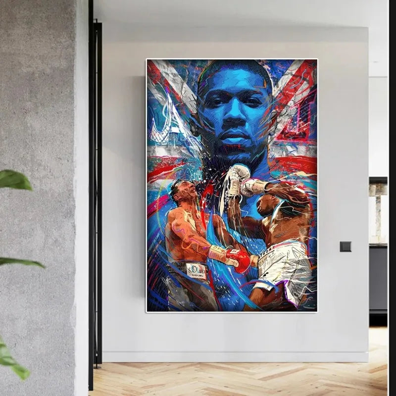 Boxing Champion Street Graffiti Posters Many Options Available