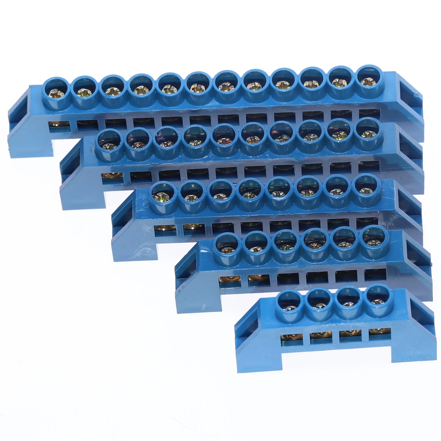 1Pcs Screw Brass Din Rail Terminal Block Earth and Neutral Blocks