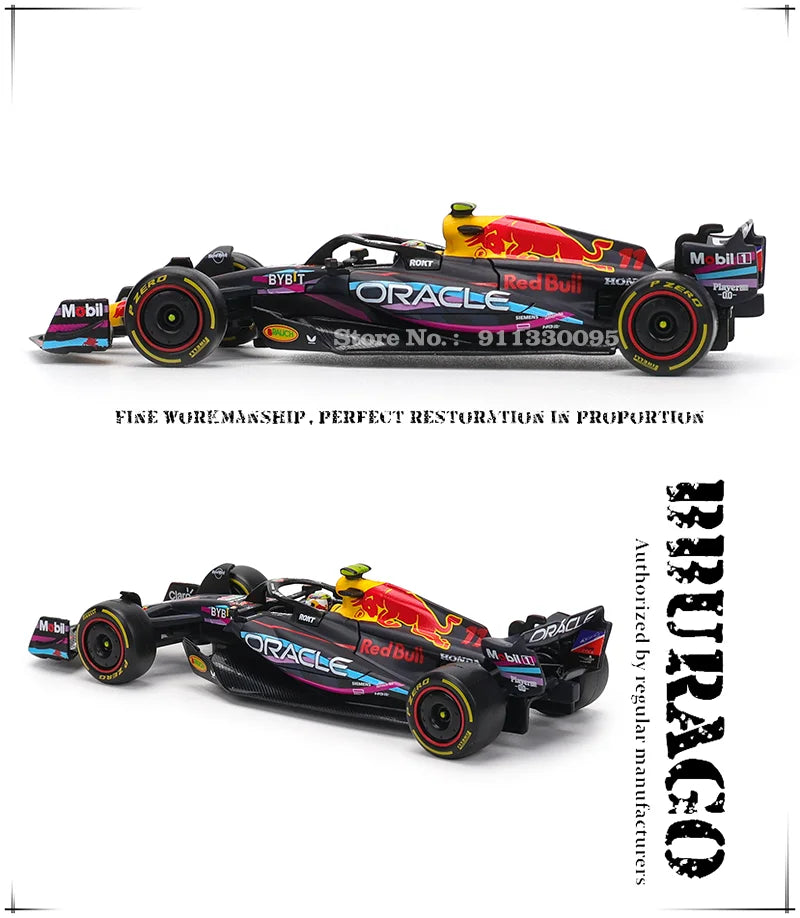 Bburago 1:43 2023 F1 Red Bull Racing RB19 car model & Others