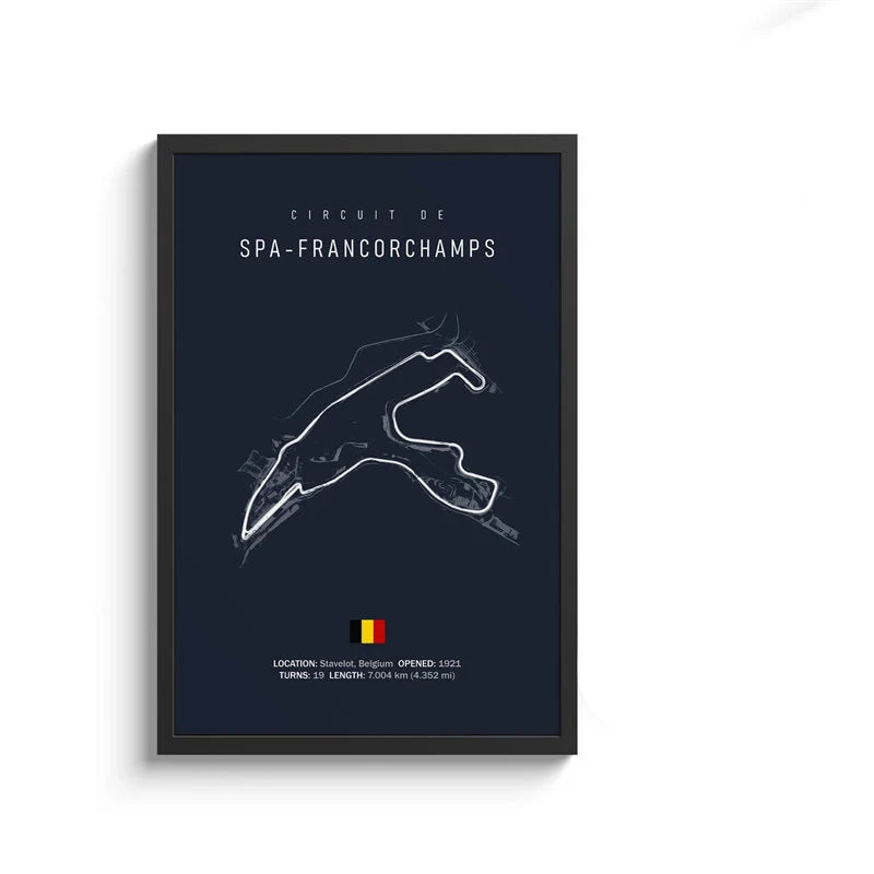 Formula 1 International Track Circuit Canvas