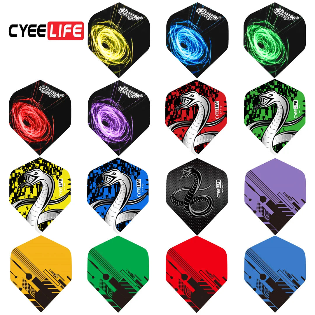 CyeeLife 30PCS Darts Flights