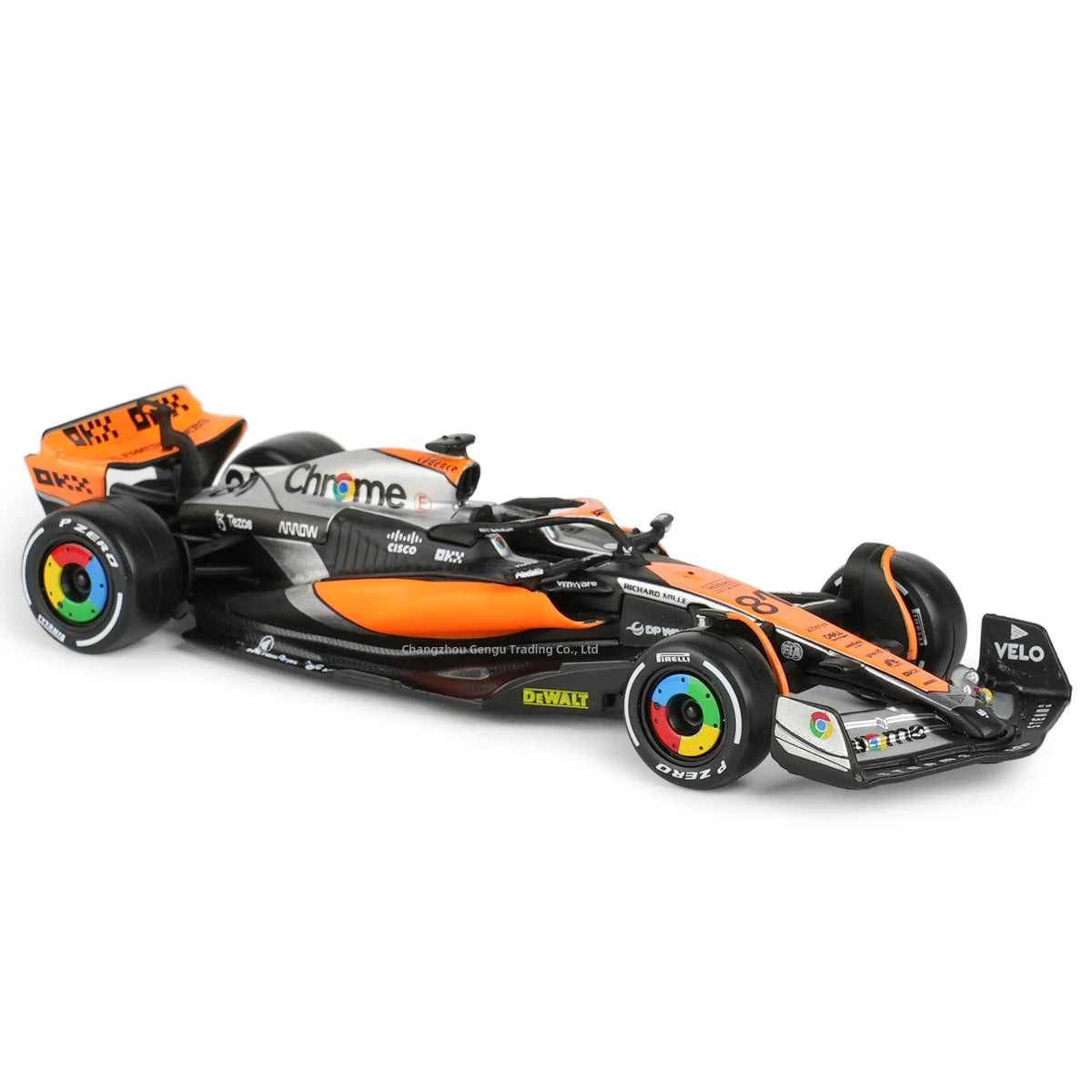 Bburago 1:43 2023 Mclaren MCL60 F1 Formula Car Die Cast Vehicles Collectible Model Racing Toys