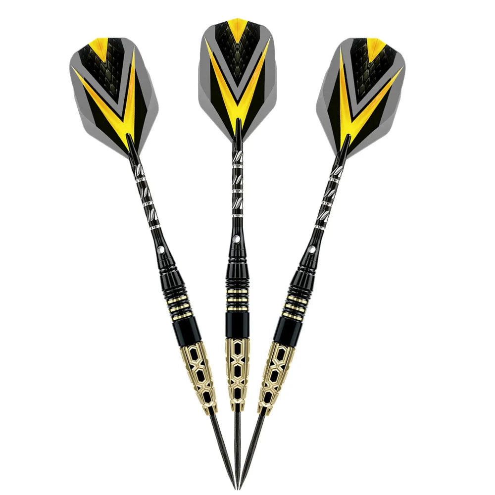 24g Professional Dart Set Engraved Brass Barrel