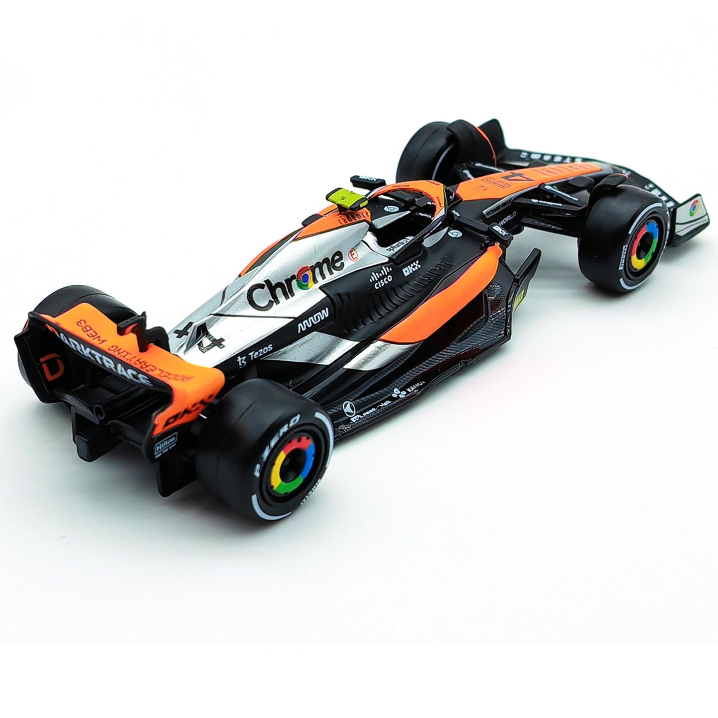 Bburago 1:43 #4 Lando Norris #81 Oscar Piastri Alloy Car Die Cast Model Toy