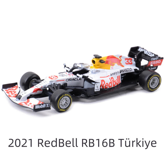 Bburago 1:43 2021 Red Bull RB16B #33 Turkey F1 Formula Car Collectible Model