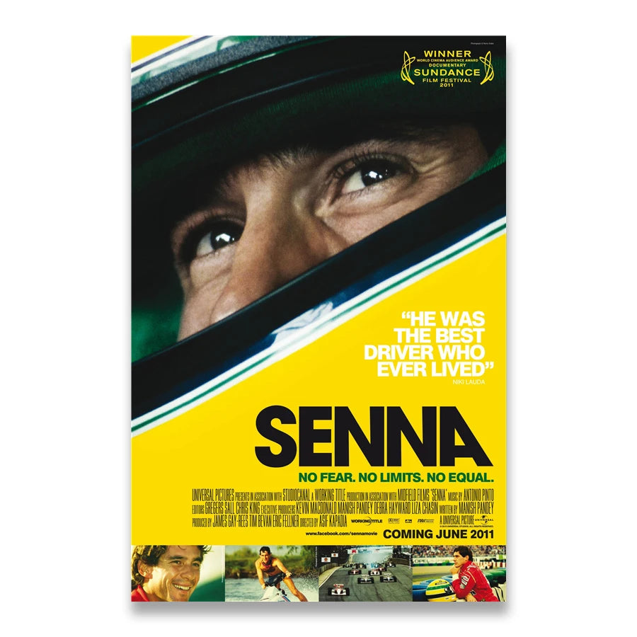 Ayrton Senna Wall Art Canvas Prints Home Room Decor