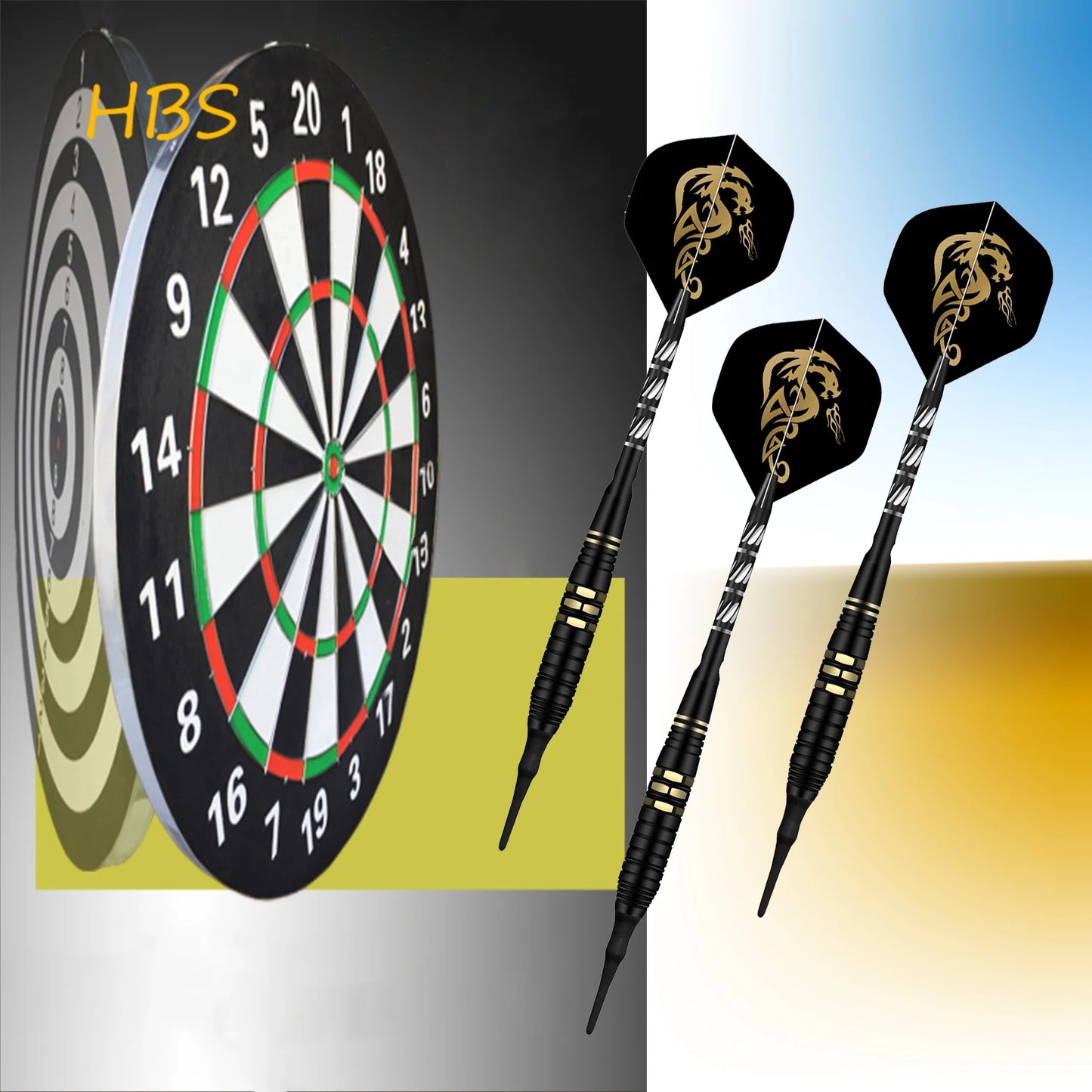 18g Professional Soft Darts Set