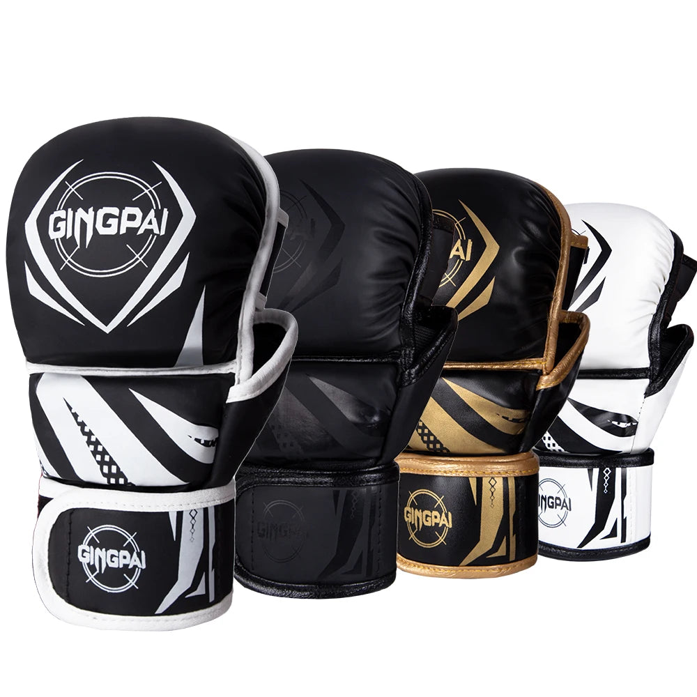 Professional MMA Half-Finger Boxing Gloves