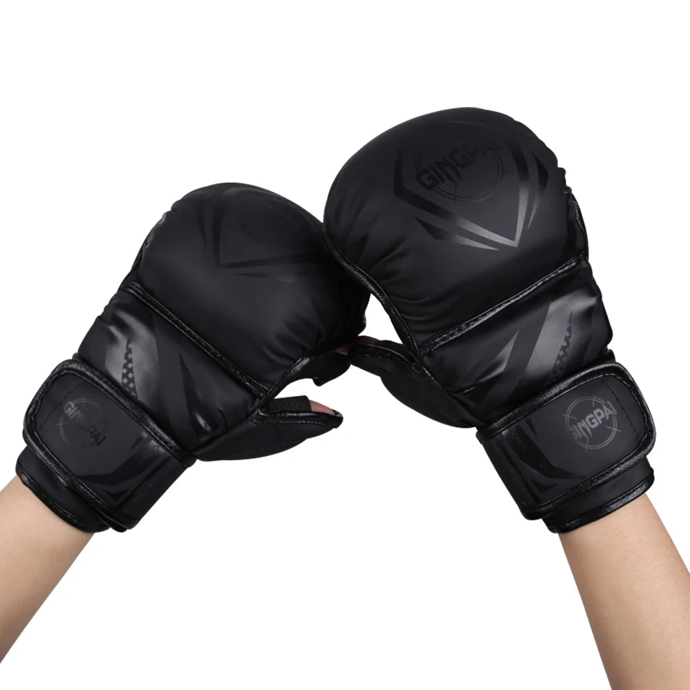 Professional MMA Half-Finger Boxing Gloves